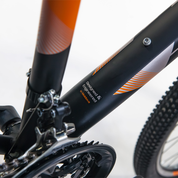 Bicicletă Fulger Uranus 29 29" 18" Black Orange Aluminiu /  photo 10