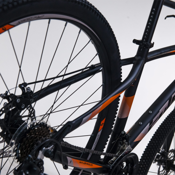 Bicicletă Fulger Uranus 29 29" 18" Black Orange Aluminiu /  photo 12