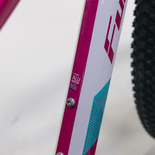 Bicicletă Fulger Venus 27.5 27.5" 16.5" Pink Black Oțel / Pentru adulți photo 10