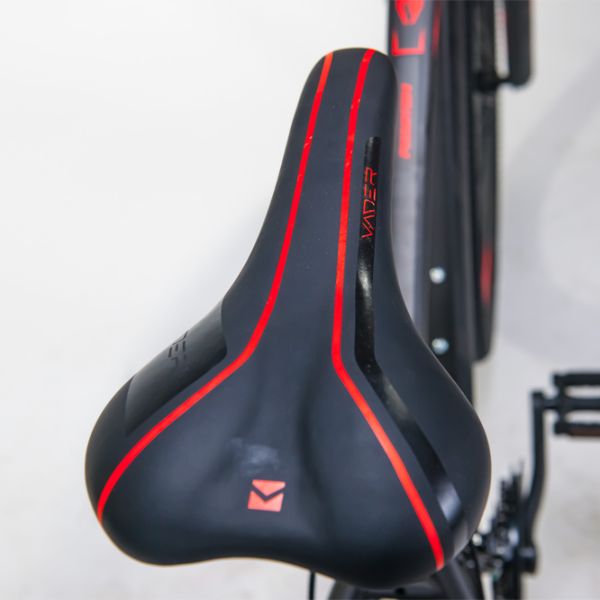 Bicicletă Fulger Phantom 29 29" Black Red Oțel /  photo 8