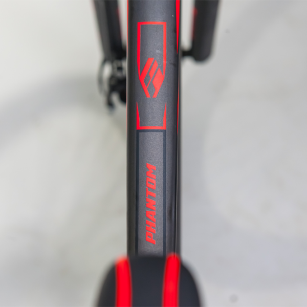 Bicicletă Fulger Phantom 29 29" Black Red Oțel /  photo 12
