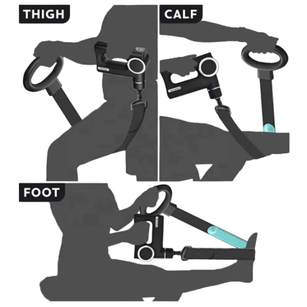 Aparat de masaj Fascia Gun TY-508N Black  photo 4