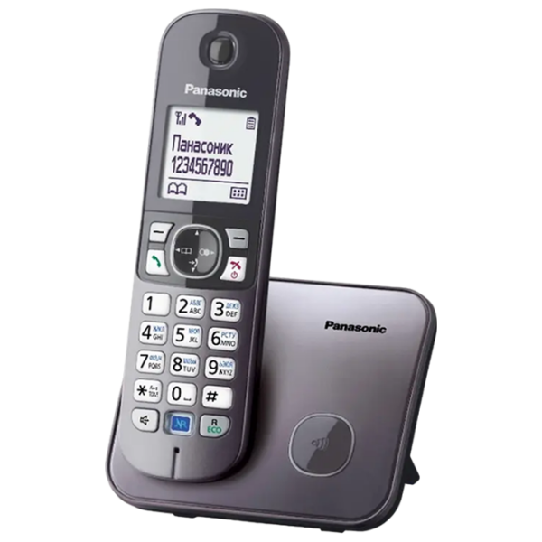 Dect Phone Panasonic KX-TG6811UA Металлик  photo 1