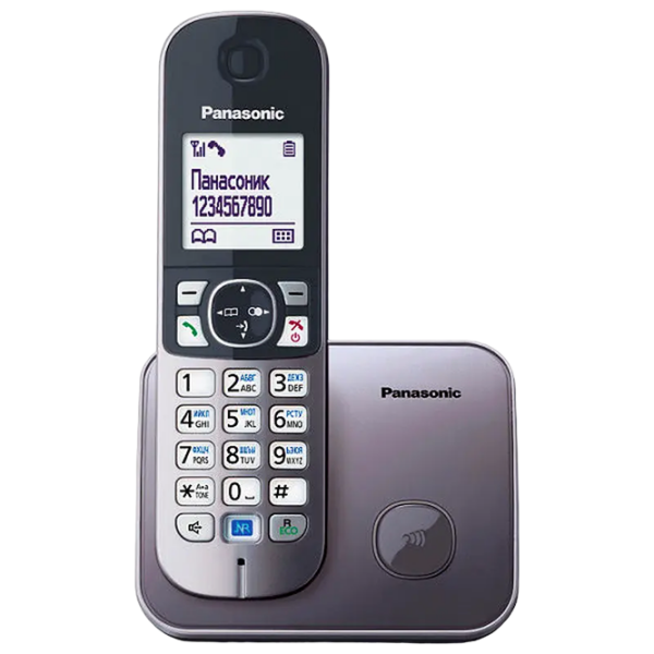 Dect Phone Panasonic KX-TG6811UA Металлик  photo 2