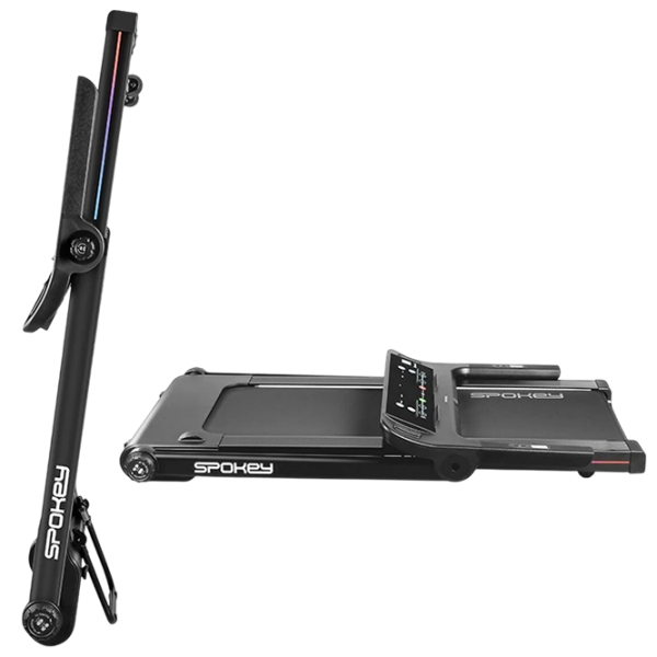 Bandă de alergat Spokey Lean Black 130 kg, 16 km/h photo 7