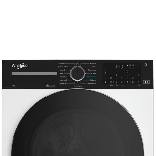 Mașină de uscat rufe Whirlpool WP E12X WBS EE White 12 kg, E photo 3