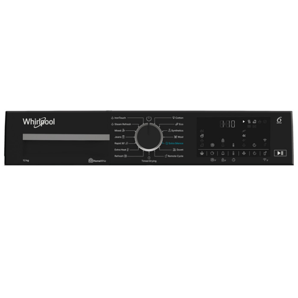 Mașină de uscat rufe Whirlpool WP E12X WBS EE White 12 kg, E photo 4