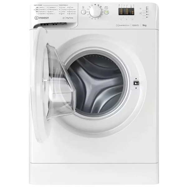 Mașină de spălat Indesit MTWA 91284 W EE White 9 kg, 1200 rpm, C photo 6