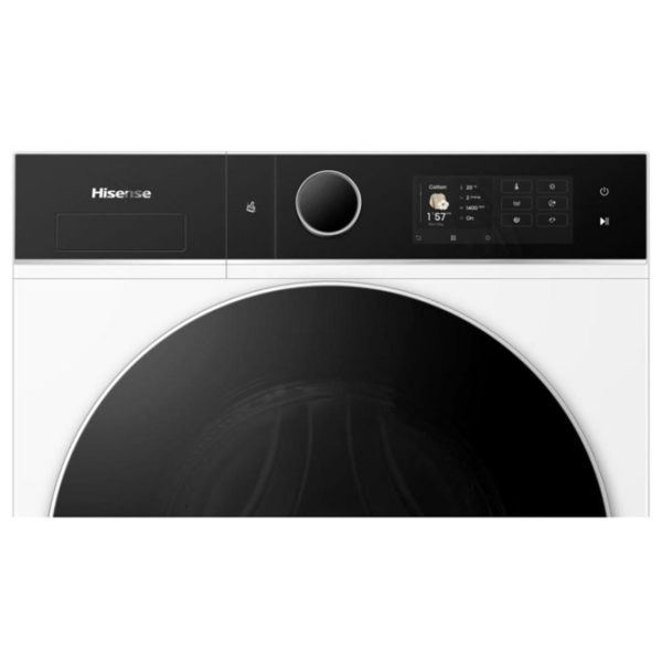 Mașină de spălat cu uscător Hisense WD5I1245BWRH White 12 kg, 1400 rpm, A photo 10