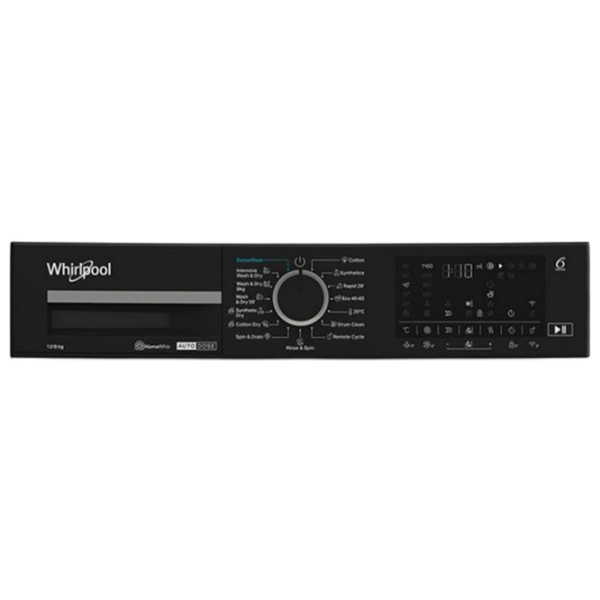 Mașină de spălat cu uscător Whirlpool WPD 2836W ADS EE White 12 kg, 1400 rpm, D photo 4