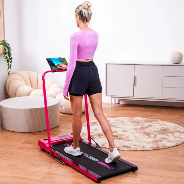 Bandă de alergat Thunder VIVA-PINK Pink 90 kg, 6 km/h photo 3
