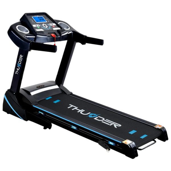 Bandă de alergat Thunder ICON-BLACK Black 140 kg, 17 km/h photo 5