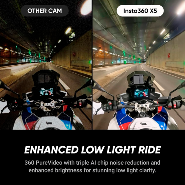Cameră action Insta360 CINSAAHA Black 72 MP / 2400 mAh / IP68 photo 10