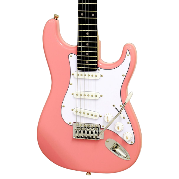 Chitară electrică ARIA Pro II STG-Mini KWPK
Pink ,  photo 3
