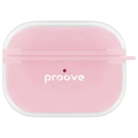 Чехол для наушников Apple AirPods Pro 3 (Air Bump) Розовый Proove, Силикон