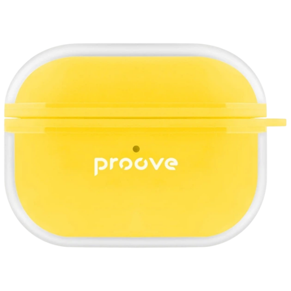 Чехол для наушников Apple AirPods Pro 3 (Air Bump) Желтый Proove, Силикон photo 1