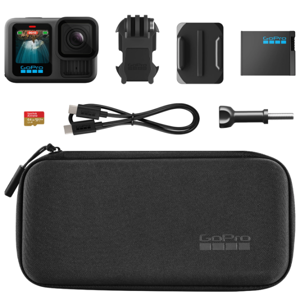 Cameră action GoPro Hero 13 Specialty Bundle Black 27.6 MP / 1900 mAh / IPX8 photo 2