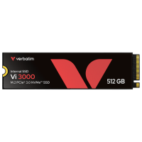 SSD Verbatim Vi3000 M.2 NVMe 512 GB Viteza de citire: 3100 MB/s,
Viteza de inscriere: 1300 MB/s