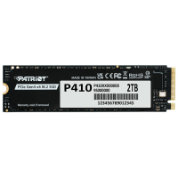 SSD Patriot P410 M.2 NVMe 2 ТБ Скорость чтения: 5000 Мб/с,
Скорость записи: 4500 МБ/с