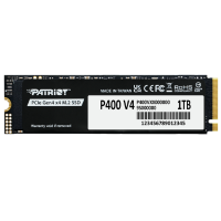 SSD Patriot P400 V4 M.2 NVMe 1 ТБ Скорость чтения: 6200 МБ/с,
Скорость записи: 5200 МБ/c