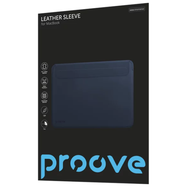 Чехол для ноутбука Proove Leather Sleeve 13.3" Синий  photo 2