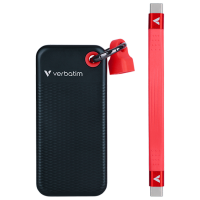 Unități de stocare externe SSD Verbatim Pocket 1 TB Black-Red