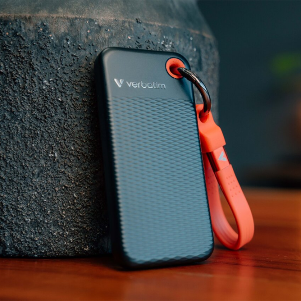 Unități de stocare externe SSD Verbatim Pocket 1 TB Black-Red  photo 3