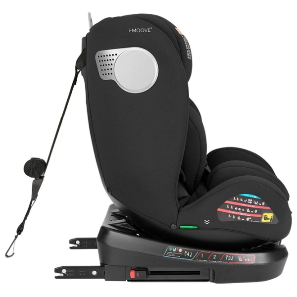 Scaun auto Kikka Boo i-Moove 2 KB.228507 Black 0 luni - 12 ani, 36 kg photo 5