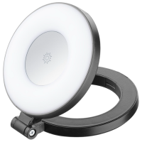 Lumină foto Cellularline Magnetic Ring Light Plastic / Black