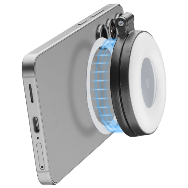 Lumină foto Cellularline Magnetic Ring Light Plastic / Black photo 2