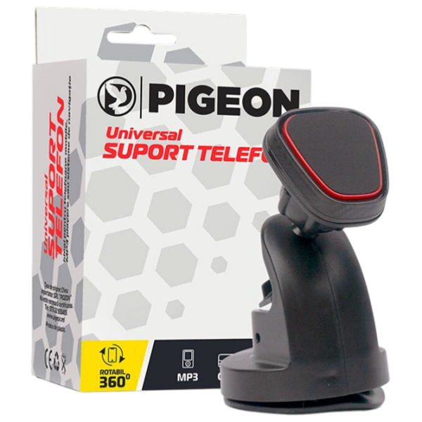 Suport pentru telefon Pigeon PD-15 Black  photo 1
