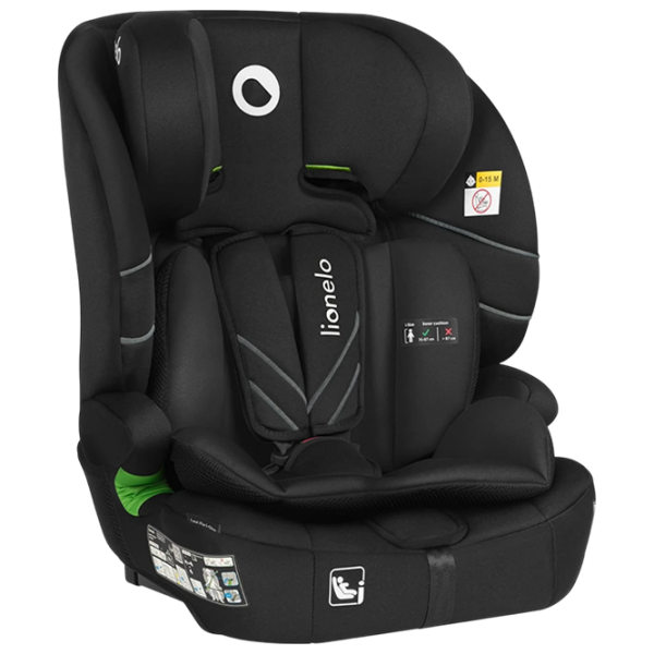 Scaun auto Lionelo Levi Fix LN.226015 Black 15 luni - 12 ani, 36 kg photo 5