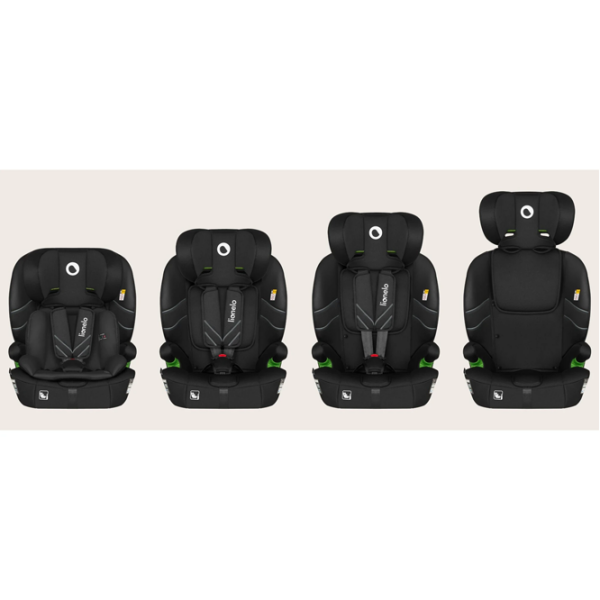 Scaun auto Lionelo Levi Fix LN.226015 Black 15 luni - 12 ani, 36 kg photo 9