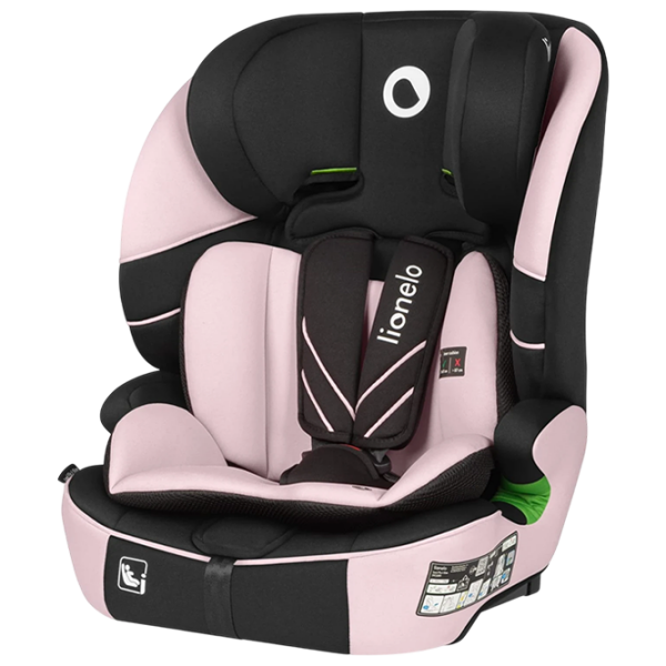 Scaun auto Lionelo Levi Fix LN.226511 Pink 15 luni - 12 ani, 36 kg photo 1