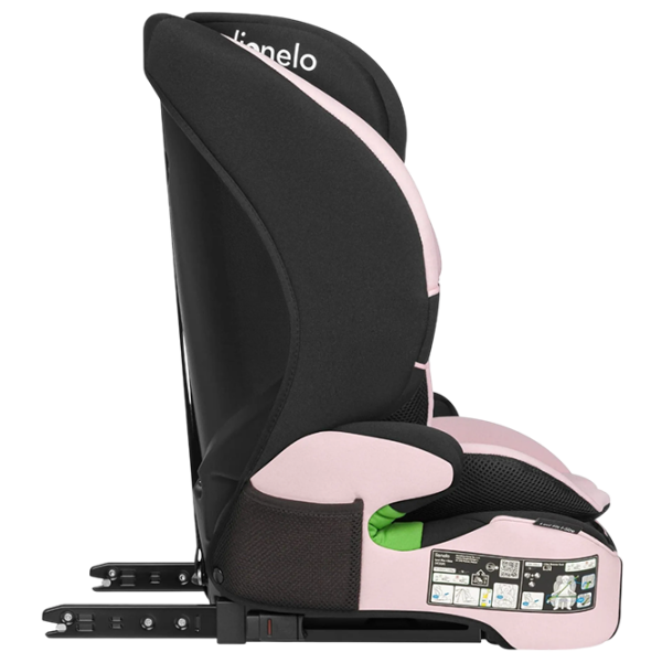 Scaun auto Lionelo Levi Fix LN.226511 Pink 15 luni - 12 ani, 36 kg photo 6