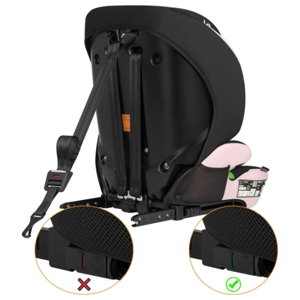 Scaun auto Lionelo Levi Fix LN.226511 Pink 15 luni - 12 ani, 36 kg photo 11