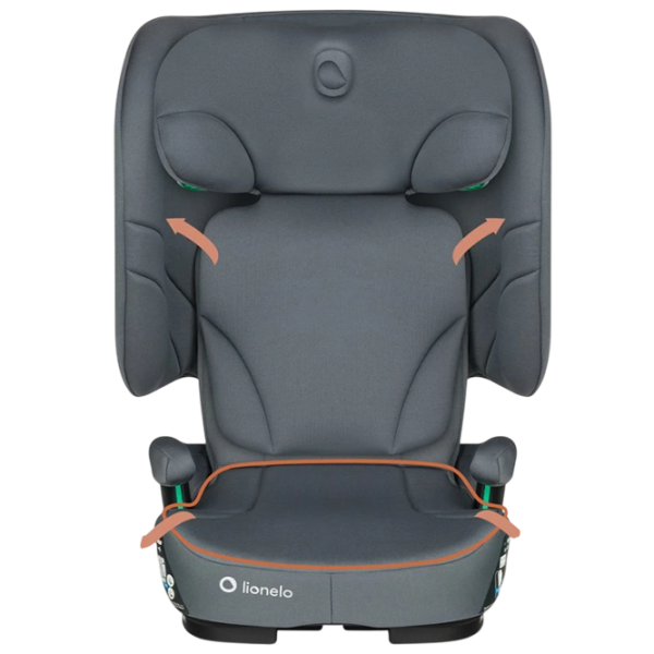 Scaun auto Lionelo Orin LN.229709 Gray 3 ani - 12 ani, 36 kg photo 5