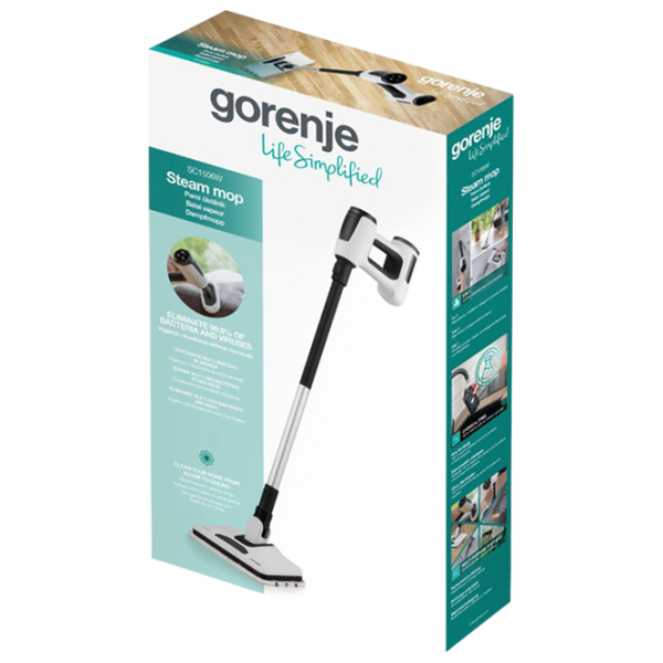 Curățitor cu aburi Gorenje SC1506W White 1500 W, , 0.4 l photo 6