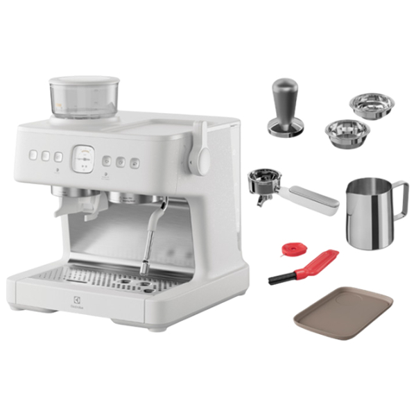 Aparat de cafea Electrolux E8EC1-8SW White 2200 W, 3 l, Thermoblock photo 2