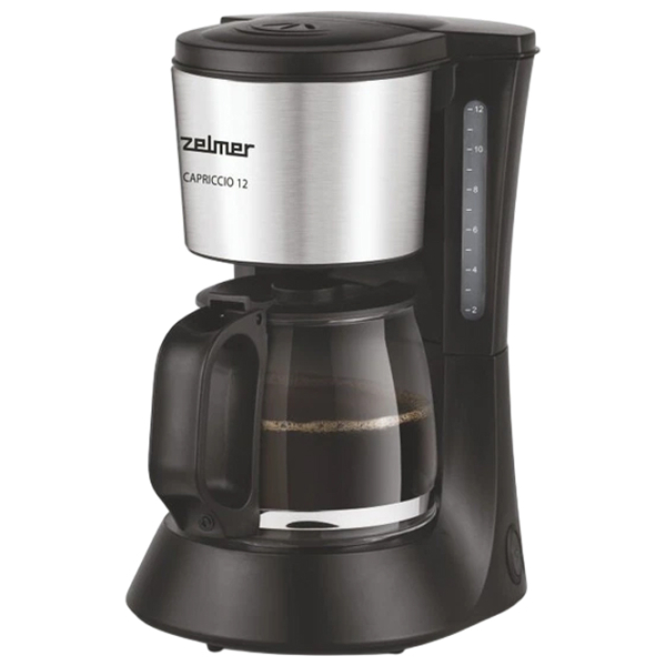 Aparat de cafea ZELMER ZCM1200 Black 680 W, 1.6 l,  photo 3