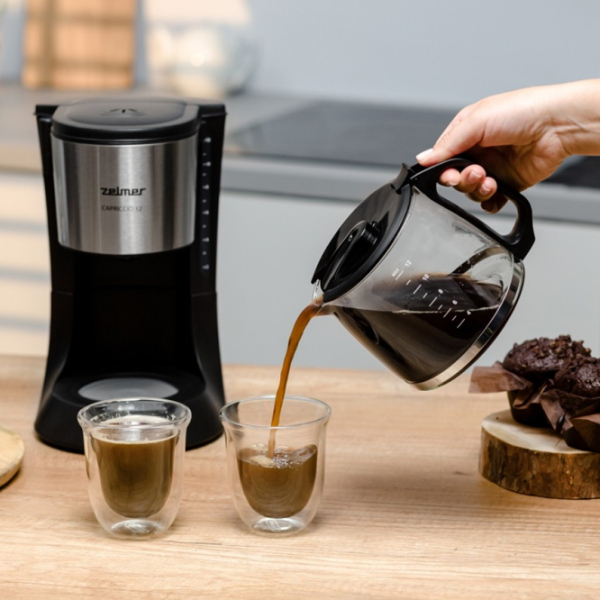 Aparat de cafea ZELMER ZCM1200 Black 680 W, 1.6 l,  photo 5