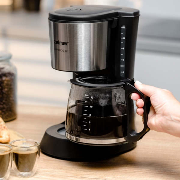 Aparat de cafea ZELMER ZCM1200 Black 680 W, 1.6 l,  photo 6