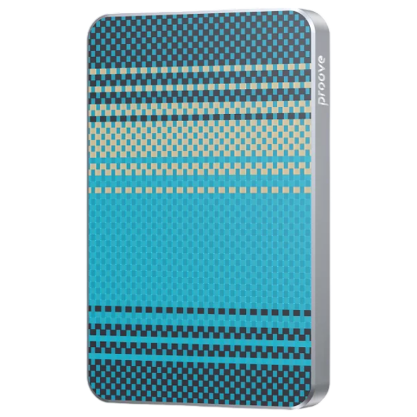 Power Bank 5000 mAh Proove Carbon Slim (20 W) Blue  photo 1