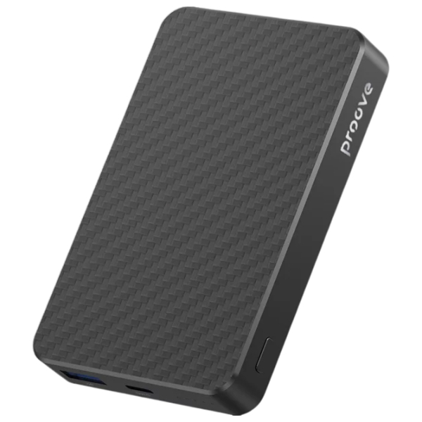 Power Bank 10000 mAh Proove Carbon Slim (22.5 W) Black  photo 3