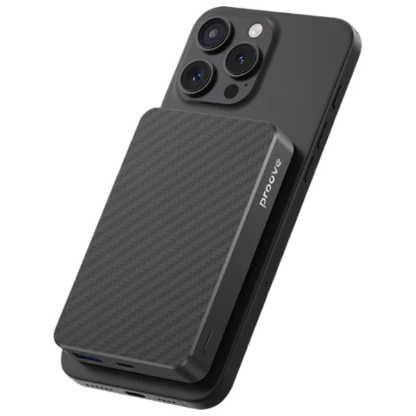 Power Bank 10000 mAh Proove Carbon Slim (22.5 W) Black  photo 4