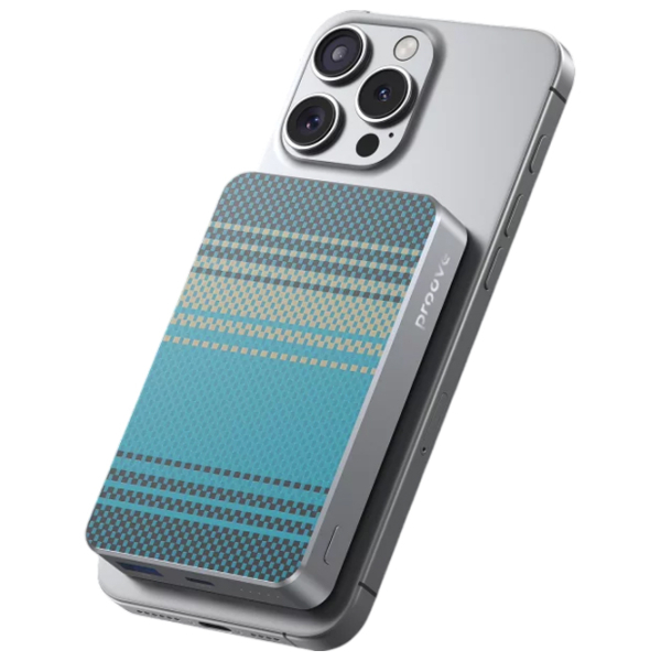 Power Bank 10000 мАч Proove Carbon Slim (22.5 Вт) Синий  photo 4