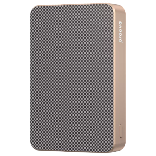 Power Bank 10000 мАч Proove Carbon Slim (22.5 Вт) Светлый бронзовый  photo 1