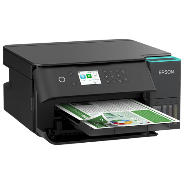 МФУ Epson
EcoTank
L6360 Черный Струйный, Цветная, 4800 x 1200 dpi photo 2