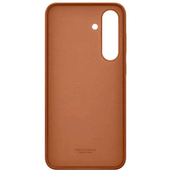 Husă pentru smartphone Samsung Galaxy S25 FE (S731) Brown Samsung, Piele artificială, Back photo 4