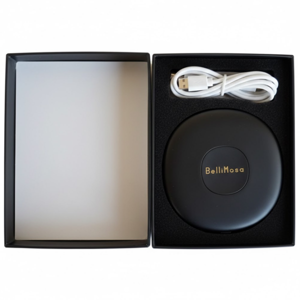 Oglindă de machiaj BelliMosa Make up Compact White Black  photo 2